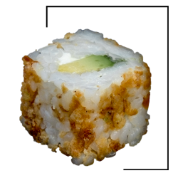 Crispy rolls avocat cheese