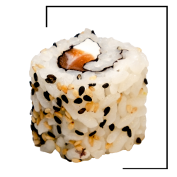 California rolls saumon cheese