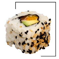 California rolls saumon...