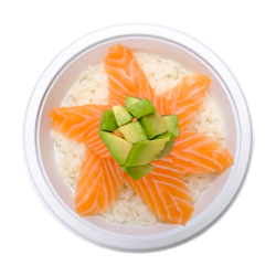 Chirashi saumon avocat 6T